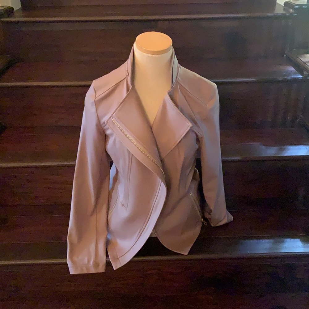 Clara Sunwoo liquid leather jacket